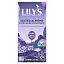 Lily's Sweets, Плитка экстра темного шоколада, соленый миндаль, 70% какао, 80 г (2,8 унции)