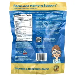 Creekside Natural Therapeutics, Focused Mind, Max, со вкусом черешни, 60 жевательных фруктов