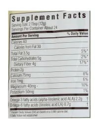 Spectrum, Органическое измельченное семя Чиа 10 унций