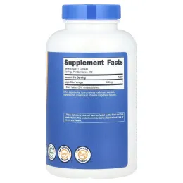 Nutricost, Яблочный уксус, 500 мг, 240 капсул