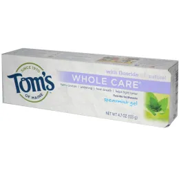 Tom's of Maine, Зубная паста с фтором для полноценного ухода, с мятой курчавой, 4,7 унции (133 г)