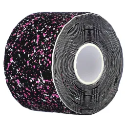 Heali Medical Corp, дышащее эластичное кинезиологическое тейпирование, розовые пятна, 20 предварительно нарезанных полосок