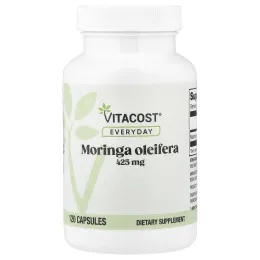 Vitacost, Everyday, моринга масличная (Moringa oleifera), 425 мг, 120 капсул