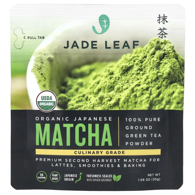 Jade Leaf Matcha, Органический японский матча, 30 г (1,06 унции)