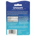 Unisom, Simple Slumbers, возврат к сну, мелатониновые полоски, холодящая мята, 3 мг, 21 полоска