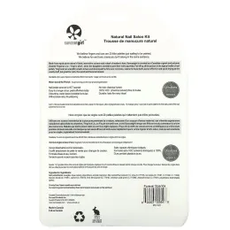 SuncoatGirl, Natural Nail Salon Kit, 4 Piece Set