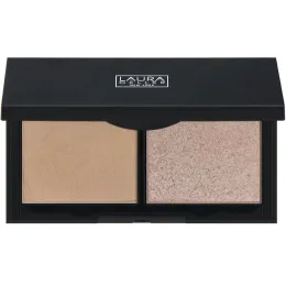 Laura Geller, Hi-Def Glow, набор из двух хайлайтеров, «Розовая безмятежность», 8,4 г