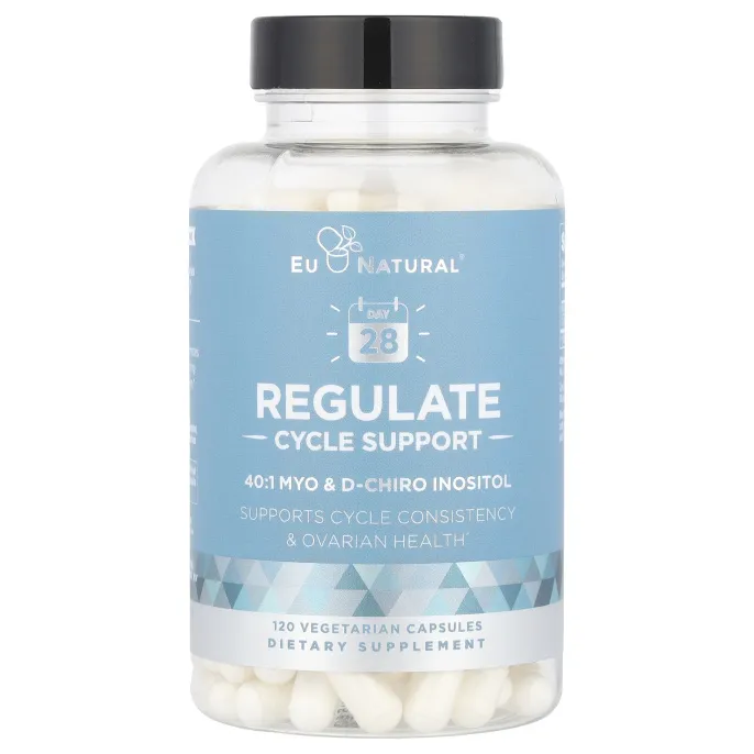 Eu Natural, Regulate, поддержка цикла, 120 вегетарианских капсул