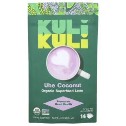 Kuli Kuli, Organic Superfood Latte, убе с кокосом, 87,7 г (3,10 унции)