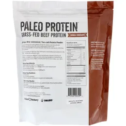 Julian Bakery, Палеобелок, протеин белок из мяса коров на травяном откорме, двойной шоколад, 907 г