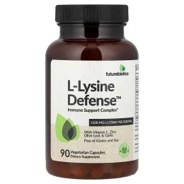 Futurebiotics, L-Lysine Defense™, 90 растительных капсул
