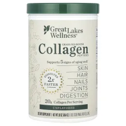 Great Lakes Gelatin Co., Коллагена гидролизат, препарат коллаген для суставов, 16 унц. (454 г)