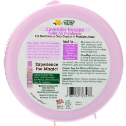 Citrus Magic, Лавандовое спасение, Непрерывный контроль запахов, 8 унц. (227 г)