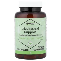 Vitacost, Synergy®, добавка для поддержки уровня холестерина, 120 капсул