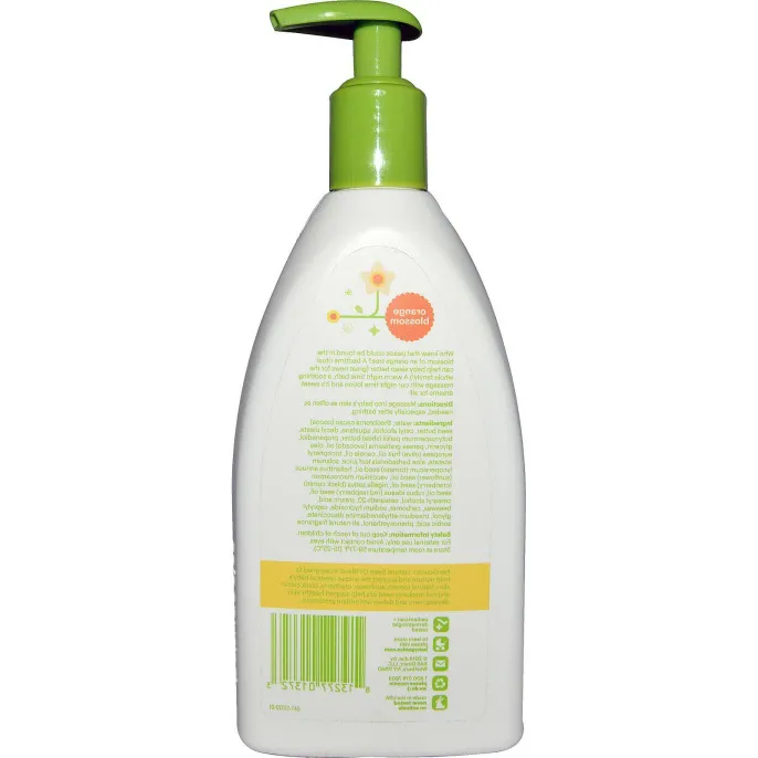 BabyGanics, Вечерний лосьон для малышей, Цветущий апельсин, 12 унций (354 мл)