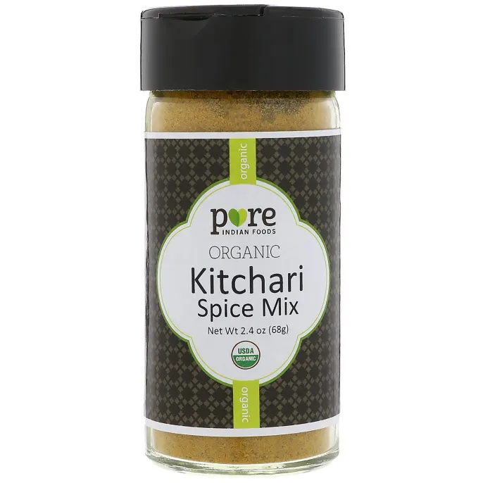 Pure Indian Foods, Смесь органических специй кичари, 68 г