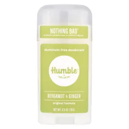 Humble Brands, Дезодорант без алюминия, бергамот и имбирь, 70 г (2,5 унции)