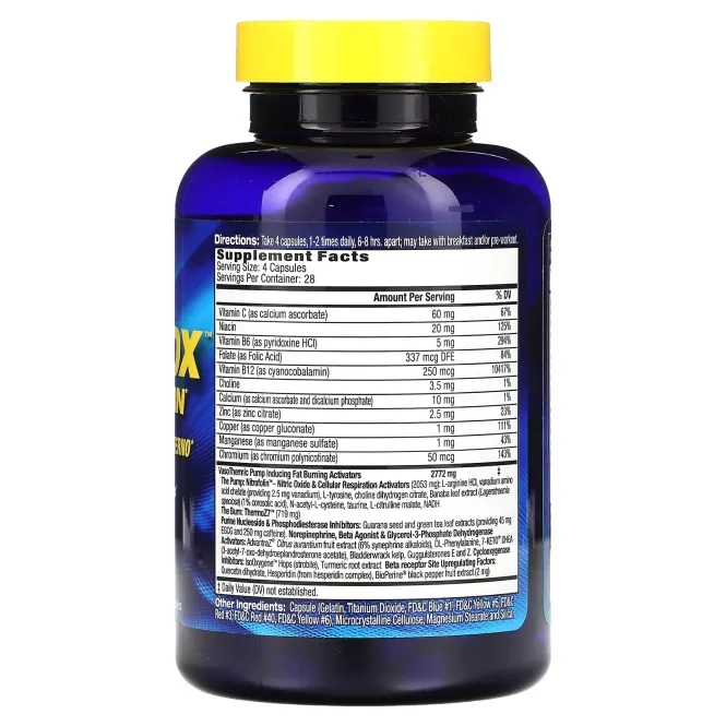 MHP, Anadrox Pump & Burn 112 капсул