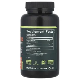 SMNutrition, Ашваганда с черным перцем, 120 капсул