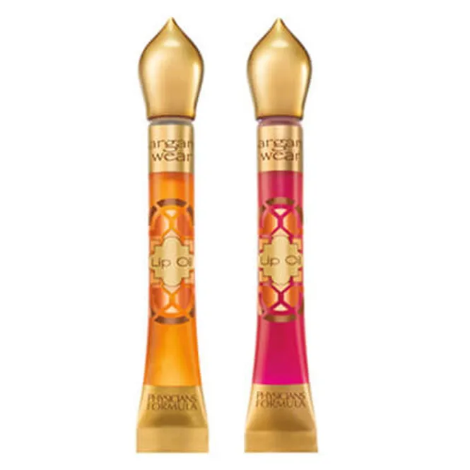 Physicians Formula, Argan Wear Ultra-Nourishing Argan Lip Oil Duo, Liquid Gold/Pink, .6 oz (16 ml)