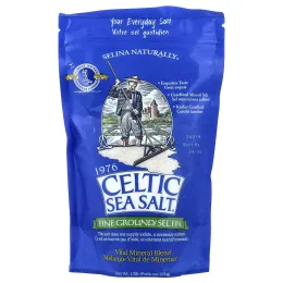 Celtic Sea Salt, Fine Помол, смесь жизненно важных минералов, 227 г (1/2 фунта)