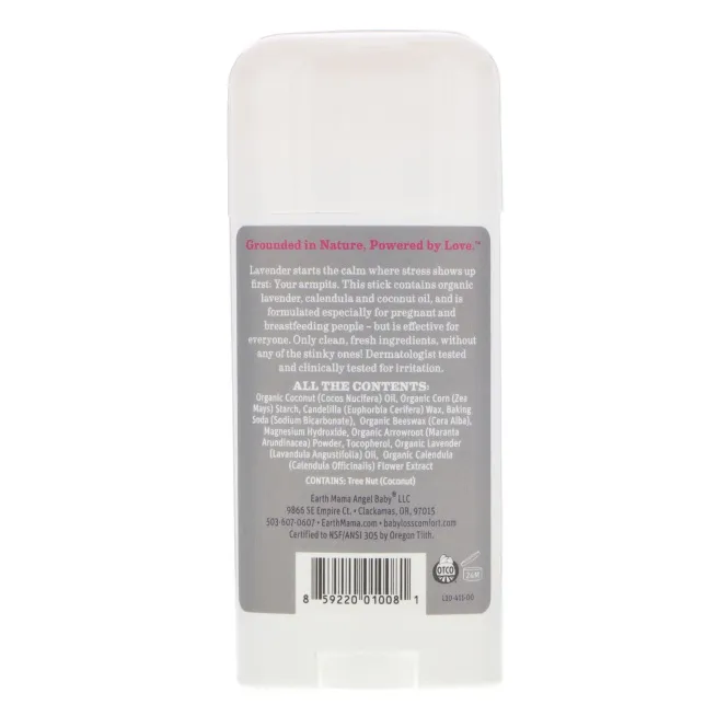 Earth Mama, Deodorant, Calming Lavender  , 3 oz (85 g)