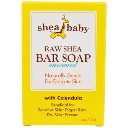 Shea Baby Shea Mama, Мыло с маслом ши, без запаха, 4 унции (120 г)