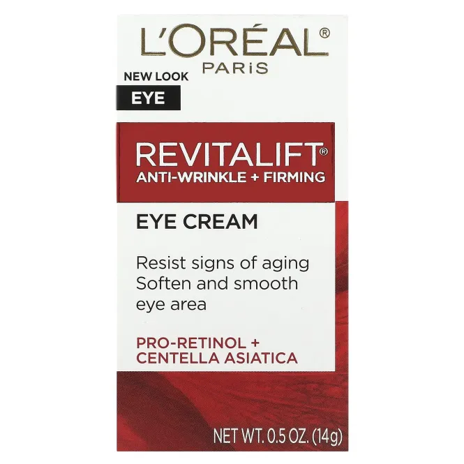 L'Oreal, Revitalift Борьба с морщинами и укрепление, средство для кожи вокруг глаз, 14 г