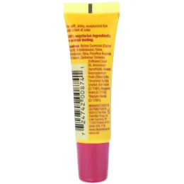 Alba Botanica, Страсть, четкий блеск для губ с фруктовым нектаром, 0.42 унций (12 г)