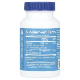 The Vitamin Shoppe, Витамины A и D3, 100 растительных капсул