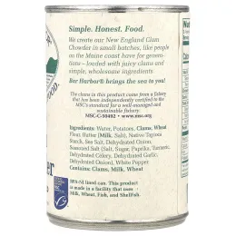 Bar Harbor, Похлебка из моллюсков из Новой Англии, сгущенная, 411 г (14,5 унции)