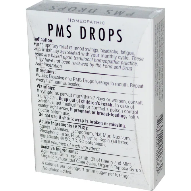 Historical Remedies, Леденцы от ПМС, 30 гомеопатических пастилок