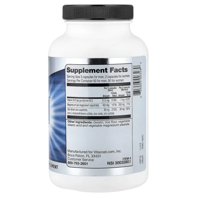 Vitacost, ZMA® Ultra, 180 капсул
