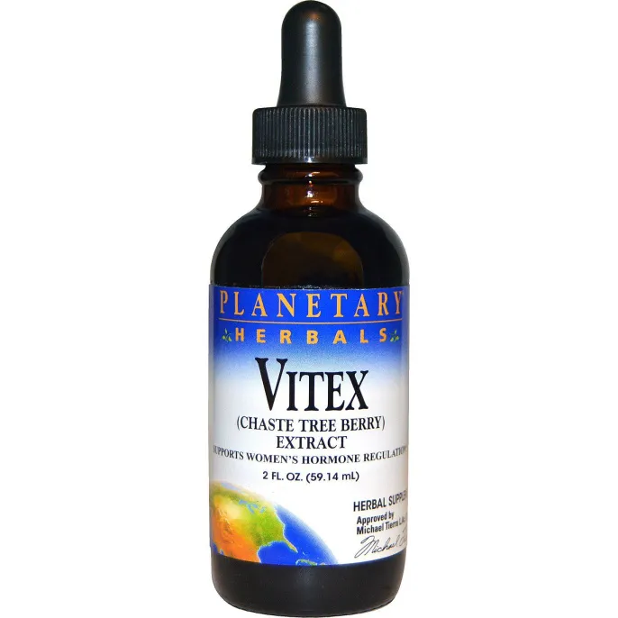 Planetary Herbals, Витекс, (экстракт ягод витекса священного), 2 жидкие унции (59,14 мл)