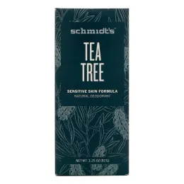 Schmidt's, Формула для чувствительной кожи, чайное дерево, 3,25 унции (92 г)
