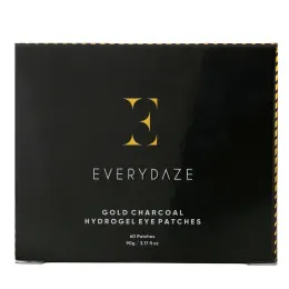 Everydaze, Gold Charcoal, Hydrogel Eye Patches, Anti-Aging, 60 Patches, 3.17 fl oz (90 g)