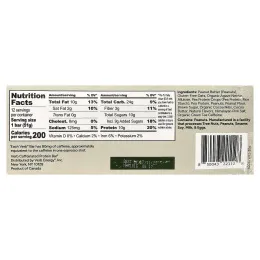 Verb Energy, Caffeinated Protein Bar, Chocolate Chip Peanut Butter, 12 Bars, 1.8 oz (51 g) Each