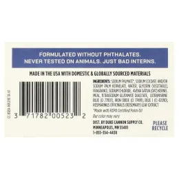 Duke Cannon Supply Co., Big Brick Of Bar Soap®, морская дистилляция, 283 г (10 унций)