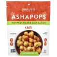AshaPops, Popped Water Lily Seeds, перец чили, 28 г (1 унция)