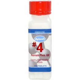 Hyland's Naturals, Фосфат железа 6X, №4, 500 таблеток