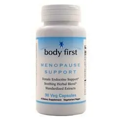 Body First, Поддержка менопаузы 90 вегетарианских капсул