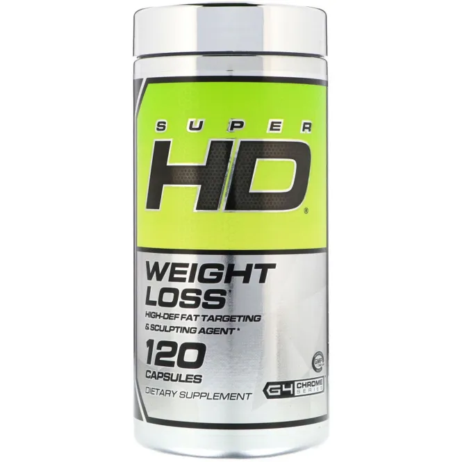 Cellucor, Super HD, снижение веса, 120 капсул