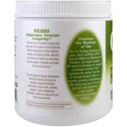 Organic Mushroom Nutrition, Рейши, грибной порошок, 7.14 унций (200 г)