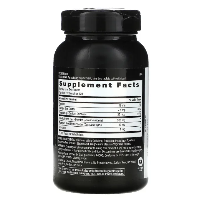 GNC, Men's Saw Palmetto Formula, 240 Tablets