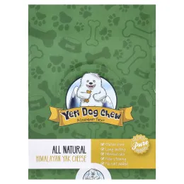 Yeti Dog Chew, гималайский сыр як, для собак, XLarge, 3 фунта