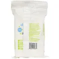 BabyGanics, Смываемые детские салфетки, без запаха, 60 салфеток