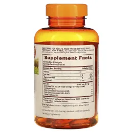Sundown Naturals, Рыбий жир, 1200 мг, 100 мягких таблеток
