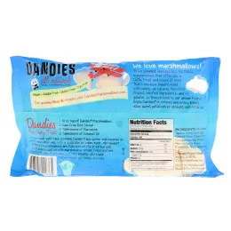 Dandies, Полностью натуральный ванильный зефир, 283 г