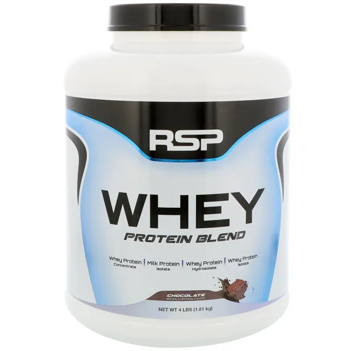 RSP Nutrition, Смесь сывороточного протеина, шоколад, 4 фунта (1,81 кг)