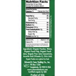 Native Forest, Edward & Sons, Native Forest, Organic Sliced Peaches, 15 oz (425 g)